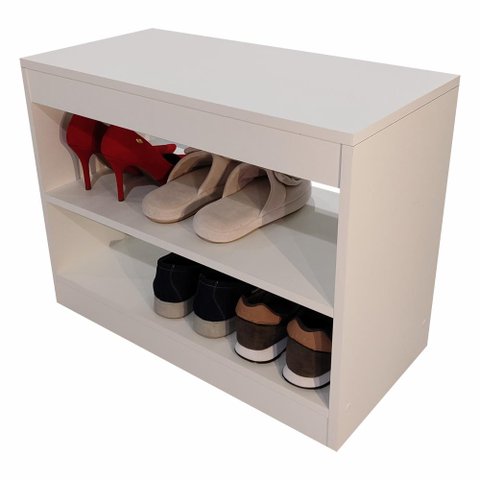 Sapateira Multiuso Organizador e Prateleira de Sapatos Mdf
