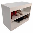 Ver imagem 3 de Sapateira Multiuso Organizador e Prateleira de Sapatos Mdf