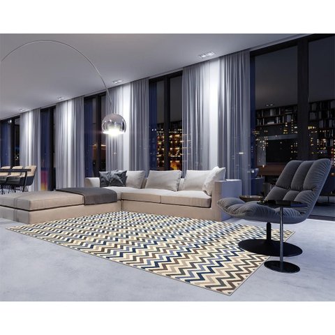 Tapete Supreme Azul Bc 200x300cm Tapetes São Carlos