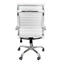 Ver imagem 5 de Cadeira Eames Esteirinha Presidente Escritório Boston Eames Alta - Branca Branco
