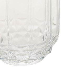 5 Garrafas Moringa de Vidro 500ml com Copo Tampa 145ml Lyor Faces para Bares Restaurantes - 4