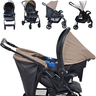 Carrinho de Bebe Bebe Conforto Moises Burigotto Ecco CZ Bege - 3