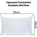 Ver imagem 4 de Kit 4 Capa Protetor Travesseiro Impermeável Ziper 50x70 Bf Colchões