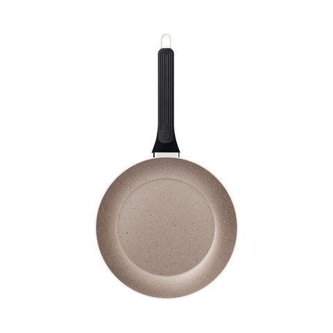 Frigideira Milazzo Alumínio Antiaderente 20 Cm Amêndoa Tramontina