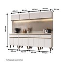 Ver imagem 5 de Armário de Cozinha Completa Atlanta Lance Carraro Branco