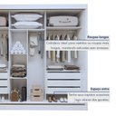 Ver imagem 7 de Guarda-roupa 3 Portas de Correr 100% MDF