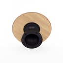 Ver imagem 4 de Mesa de Centro Fantian 70 Cm X 34,5 Cm Tauari/chumbo