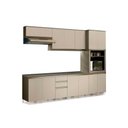 Ver imagem 1 de Cozinha Modulada Completa Connect 6 Peças (2 Armários + 2 Balcões + 1 Paneleiro + 1 Complemento) C6P