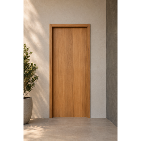 Folha de Porta de Madeira Lisa Grando Semi-Oca 210CMX90CM