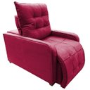 Ver imagem 3 de Poltrona Retratil e Reclinavel com Rodape Regulavel Sala Quarto Amamentação Azera Vermelho