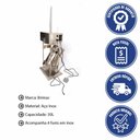 Ver imagem 2 de Embutideira Ensacadeira Elétrica para Linguiça Brimac Industrial em Aço Inox 30l 220v Elb30