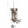 Embutideira Ensacadeira Elétrica para Linguiça Brimac Industrial em Aço Inox 30l 220v Elb30 - 3