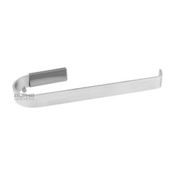 Suporte Porta Toalha De Rosto Banho Banheiro Quadrado Cromo - 3