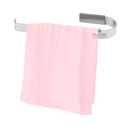 Suporte Porta Toalha De Rosto Banho Banheiro Quadrado Cromo - 1