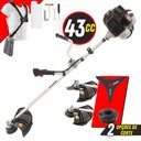 Ver imagem 2 de Roçadeira Alta Performance Kawashima Kw43-le 43cc 1,7hp C/ Faca 3 Pontas e Cabeçote Nylon