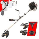 Ver imagem 1 de Roçadeira Alta Performance Kawashima Kw43-le 43cc 1,7hp C/ Faca 3 Pontas e Cabeçote Nylon