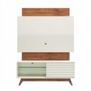 Ver imagem 1 de Kit Painel Rack Para Sala Com Suporte Tv 55'' 100% Mdf