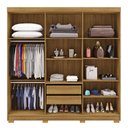 Ver imagem 4 de Guarda Roupa Casal Elegance 6 Portas Nature Alasca Vila Rica