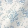 Papel de Parede Toile de Jouy Azul Vinilico Lavável+ Cola para Aplicação - 7