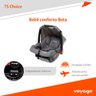 Carrinho com Bebê Conforto Travel System Choice Voyage Cinza Melange - 3