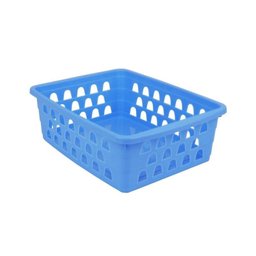 Kit 8 Cestos Multiuso Médio Azul 20x6,5x15cm Pp 1031 Uninjet - 3