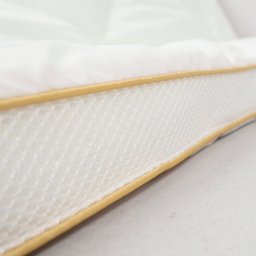Protetor de Colchão Pillow Top Plume Branco Solteiro - Toque de Plumas Super Volumoso Alta Espessura - 7