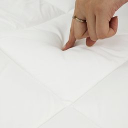 Protetor de Colchão Pillow Top Plume Branco Solteiro - Toque de Plumas Super Volumoso Alta Espessura - 9