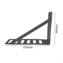 Ver imagem 6 de Suporte para Cabeceira Cama Box Par de Framer 330x60 Aço Galvanizado