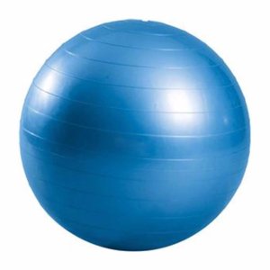 Bola Suiça Liveup Pilates Yoga Ginástica 75 cm e DVD