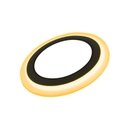 Ver imagem 1 de Painel Led Taschibra Redondo Embutir 18+6w Dual Color Black Bivolt