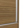 Guarda-roupa Casal 100% Mdf Kappesberg 3 Portas de Correr 6 Gavetas Nogueira - 6
