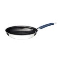 Ver imagem 1 de Frigideira Tramontina Romagna Aço Inox Cerâmico Black Stone 25 Cm 1,95 L