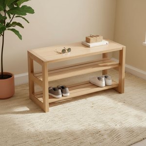 Sapateira Banco Multiuso Organizador Palete Sapato Calçado Porta Calçados