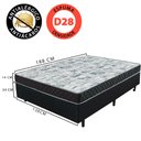 Ver imagem 2 de Cama Box Casal Colchão com Espuma D28 138x188x48cm BF Colchões