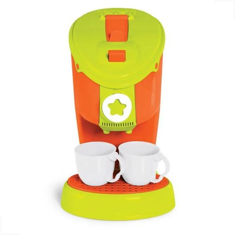 Cafeteira Imaginativa Infantil Sai Água C/ Som e Luzes 224 Tateti Laranja