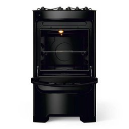 Fogão Consul 4 Bocas Mesa de Vidro Grades Individuais Super Estáveis Preto Cfo4vbe - 2