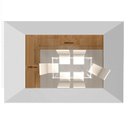 Ver mais imagens de Mesa Julia Plus Dc Rt. 1,35x0,80 MDP-BP-6 Cad.Julia Plus Dc C-87 - Ofw - Nt
