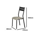 Ver imagem 4 de Mesa Julia Plus Dc Rt. 1,35x0,80 MDP-BP-6 Cad.Julia Plus Dc C-87 - Ofw - Nt