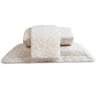 Cobre Leito Casal Padrão Bouti Basic Estampado 180 Fios 3 Peças - Poa Creme - 1