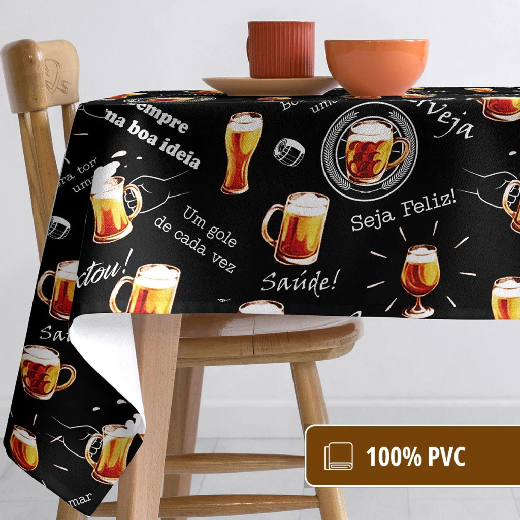 Ver imagem 5 de Toalha Mesa Plástica Térmica Saidera 4 a 6 Lugares 1,60