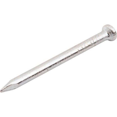 Prego de aço 15x15 com cabeça zincado 100 peças - Vonder