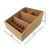 Caixa Mdf Organizadora de Maquiagem Aberta com 15 Divisões Tam:24x18x11,5cm Cod:banh038 - 4