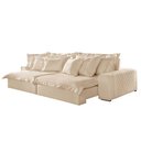Ver imagem 4 de Sofá Luz Linho 02 Módulos de 80cm B25cm Meu Sofá Online A294 Linho Creme
