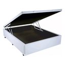Ver imagem 1 de Base Box Baú Casal 1,38 X 1,88 Chapa Compensado Cor Branco