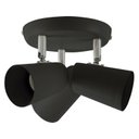 Ver imagem 1 de Spot de Sobrepor New Short Triplo Direcionável 3xmr16 Preto Llum