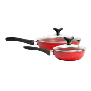 Jogo de Frigideiras Rubi Antiaderente Javali Cb 16 e 24cm 2098e2095jav
