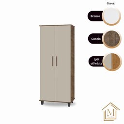 Organizador Lisboa Cor:canela Off White - Mizza Decor - 5