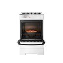 Ver imagem 6 de Fogão Esmaltec 4 Bocas Ideal Top Mesa Inox Tampa de Vidro Forno 50 Litros Branco T4iab Bivolt