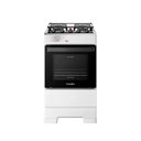 Ver imagem 1 de Fogão Esmaltec 4 Bocas Ideal Top Mesa Inox Tampa de Vidro Forno 50 Litros Branco T4iab Bivolt