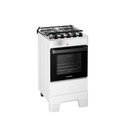 Ver imagem 2 de Fogão Esmaltec 4 Bocas Ideal Top Mesa Inox Tampa de Vidro Forno 50 Litros Branco T4iab Bivolt